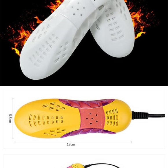 Foot Dryer,Shoe Dryer and Boot Dryer for Work Boots Electric Shoe Warmer Fall - Picture 8 of 10